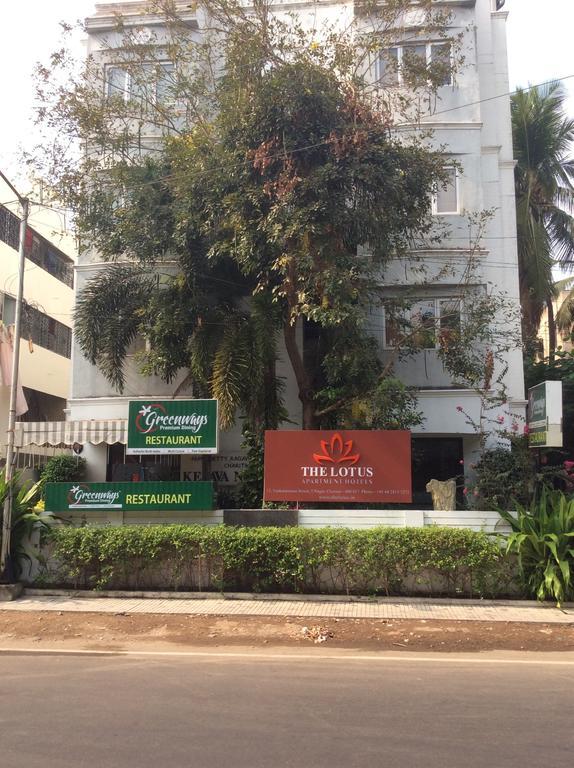 The Lotus Apartment Hotel, Venkatraman Street Chennai Exterior photo